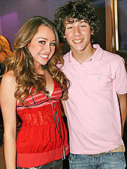 1 - Hannah Montana and Nick Jonas