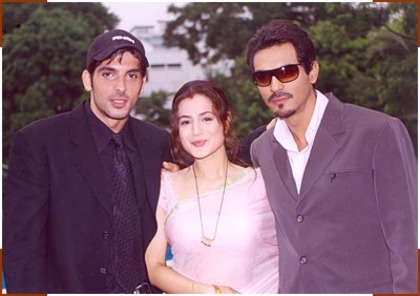 Arjun,Ameesha si Zayed in Vaada - Arjun Rampal