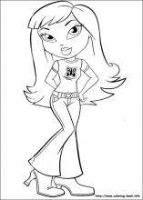 Bratz_22_m - imagini de colorat