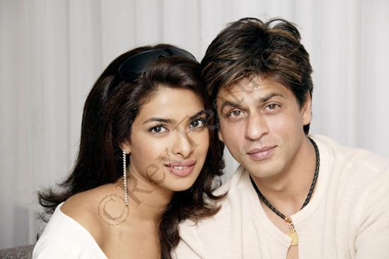 Priyanka cu actorul ei preferat-SRK
