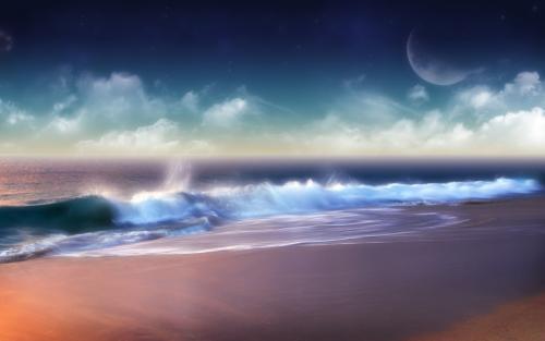 Poze Desktop Wallpapers Valurile Marii la Neptun