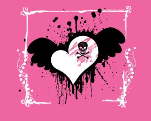 Pink-Heart-Skull