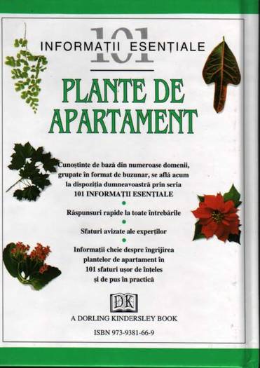 COPERTA SPATE - informatii plante