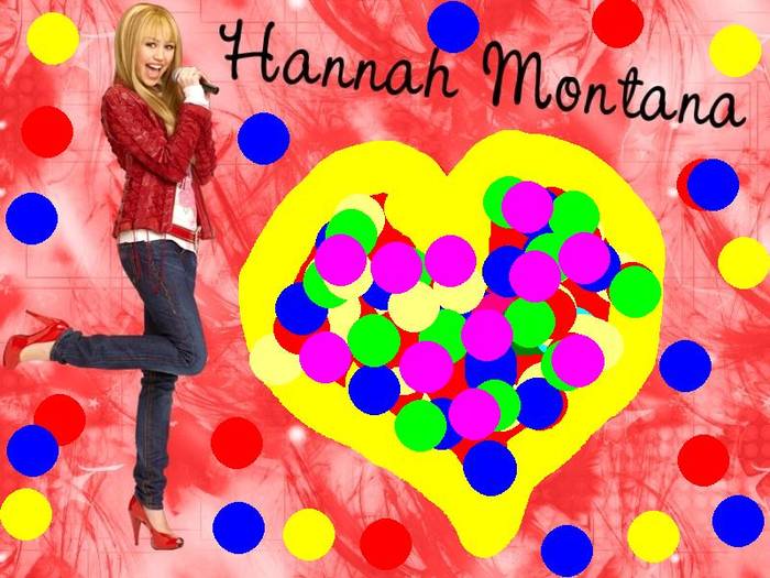 Hannah Montana - Poze modificate de mine