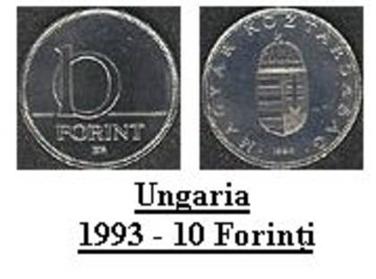 ungaria 1993 - 10 forinti - banii