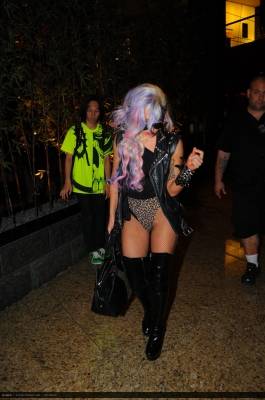 ladyyy gaga - lady Gaga steps out in Japan