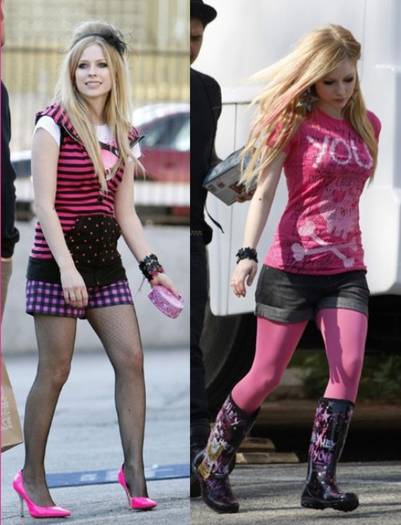 avril-lavigne-presents-her-colorful-clothing-line - Stilul Avril Lavigne