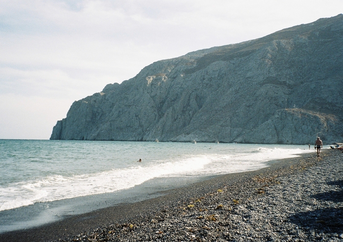 Plaja neagra - Santorini