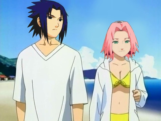 sakura sasuke - Sasuke si  Sakura