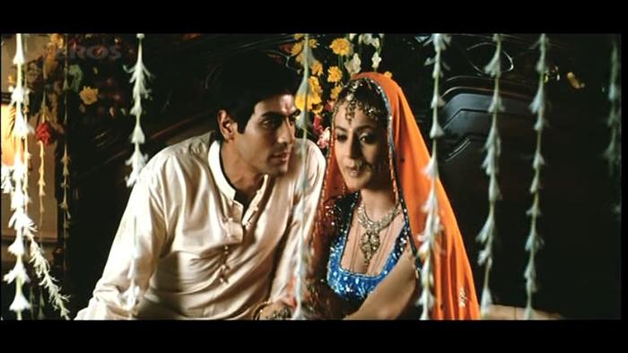 Rahul si Pooja in noaptea nuntii