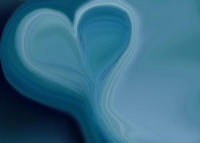 blue heart 1 - HEARTS