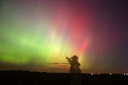 a2309 - aurora boreala vazuta din NEBRASKA