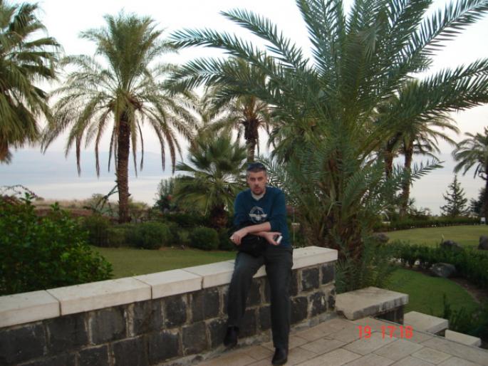 158  Israel - Tiberias (la biserica catolica de langa Marea Galilee)