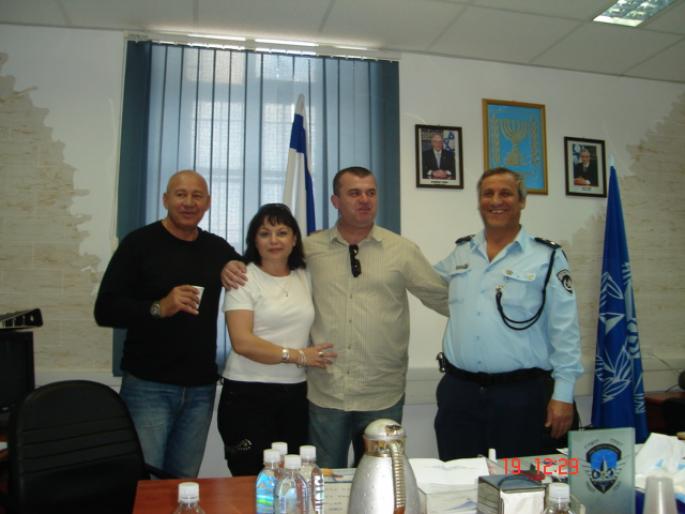 044 Israel - Nazareth (in biroul sefului politiei)