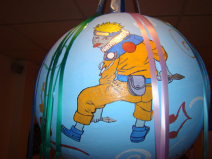 Naruto - pinata Pull String personalizata  1