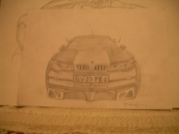 bmw 320 - desene schite si picturi mai noi