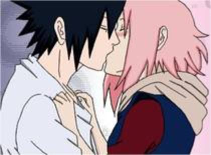 sasuke sakura kiss - doi indragostiti sasuke x sakura