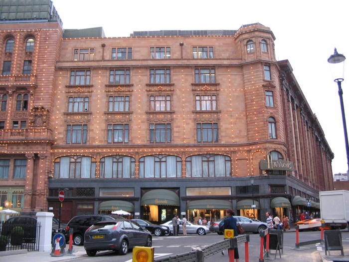 Harrods - London and Cambridge UK