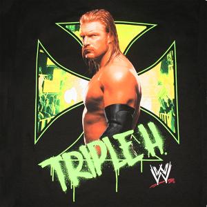WWE_TripleH_Cross_Black_Shirt - triple h