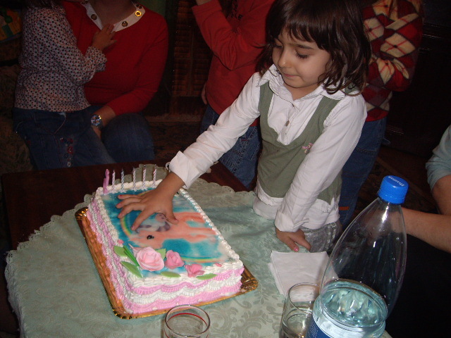 ziua mea; Daria la 5 ani
