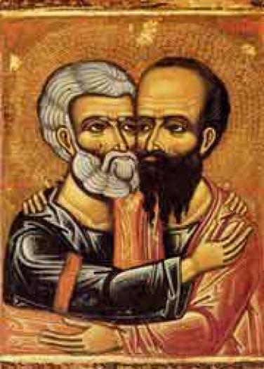 Sfintii Apostoli Petru si Pavel - Icoane Ortodoxe