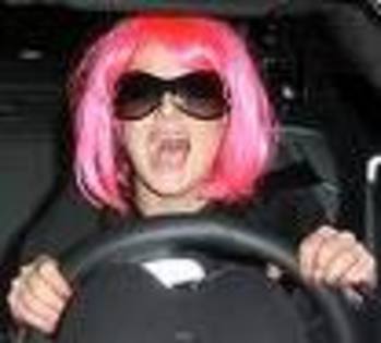 Britney Spears - Vedete cu parul roz