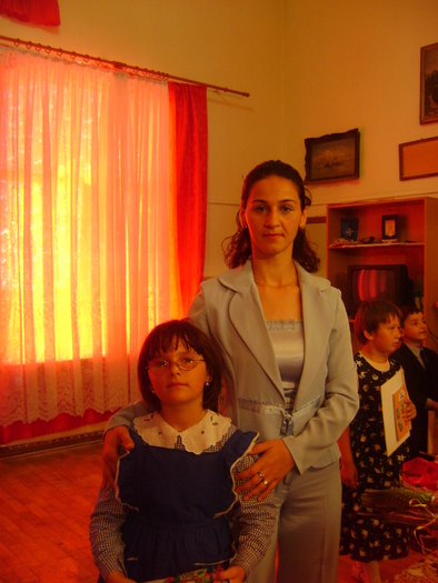 larisa and her teacher