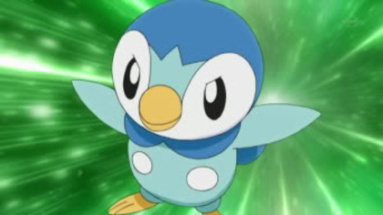 Piplup in actiune - Dawn