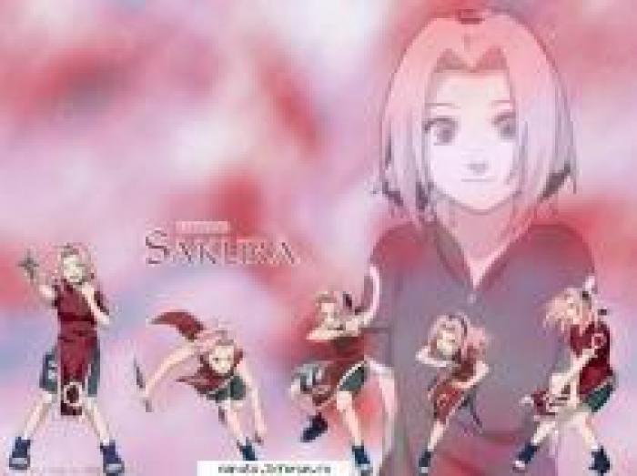 sakura multe poziti si una mare - naruto