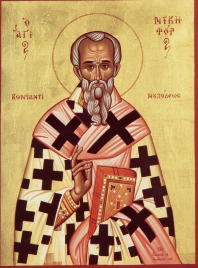 02-iunie-Sf. Nichifor, Patriarhul Constantinopolului