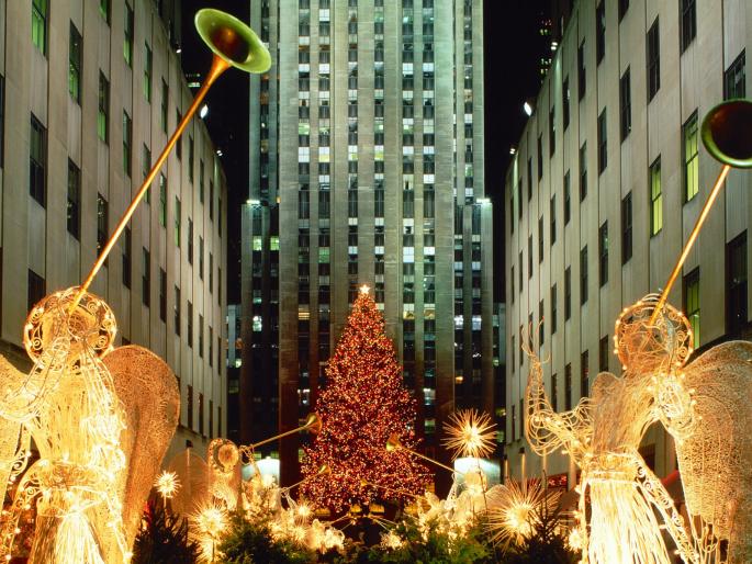 Christmas at Rockefeller Center, New York City, New York - peisaje