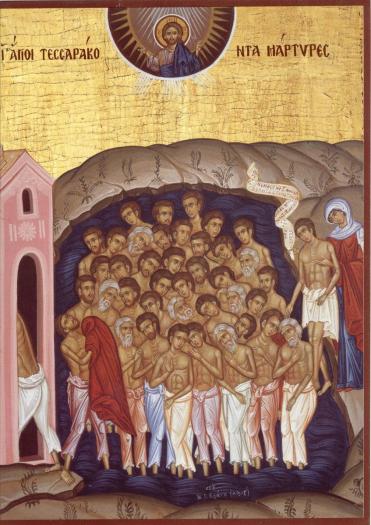 09-martie-Sf. 40 Mucenici din Sevastia