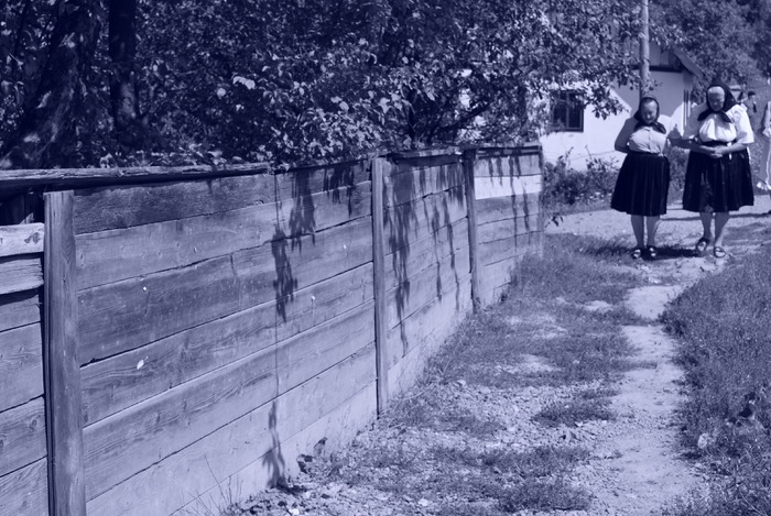 Mm 558; venind de la biserica...
