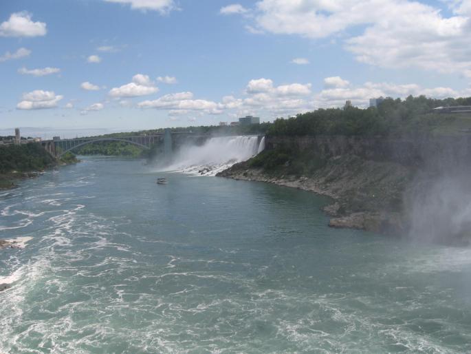 Cascada NIAGARA(Partea americana) - Hoinar prin CANADA