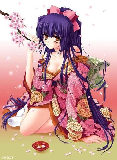 anime_kimono - anime in kimono