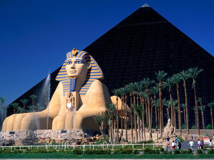 Luxor Hotel and Casino, Las Vegas, Nevada - peisaje