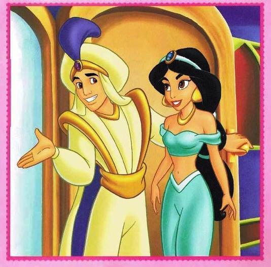 Aladdin and Jasmine disney - Minunatele printese Disney