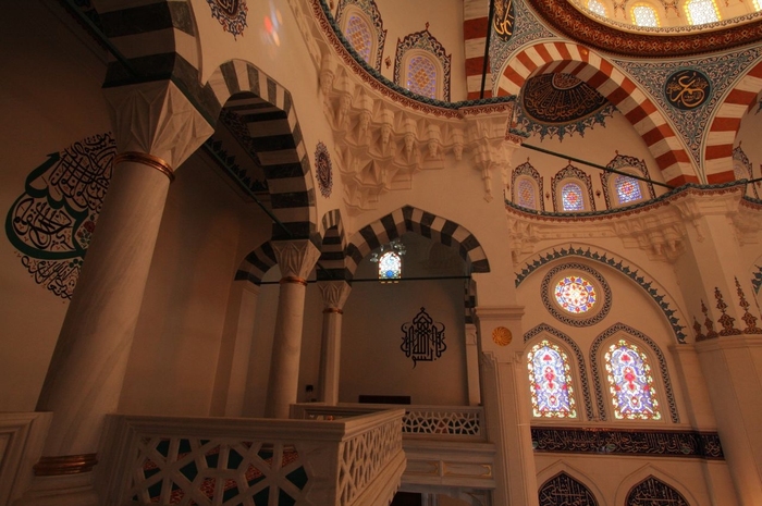 Turkish Mosque in Tokio - Japan (interior)