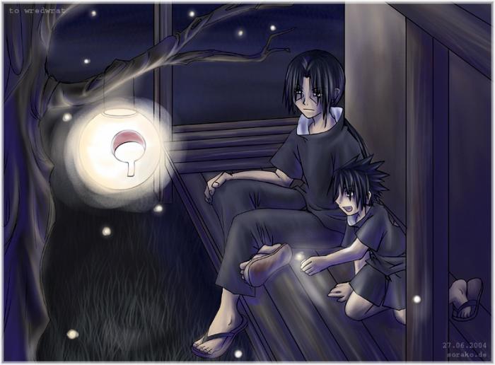 Naruto___Fireflies - sasuke