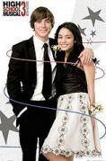 zac afron si vanessa hudgens - high scool musical