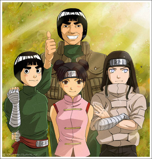 Gai Lee Tenten Neji