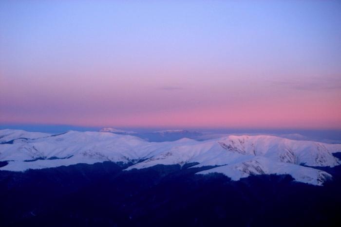 sunset cota 2000 - Sinaia__5 ian 2009