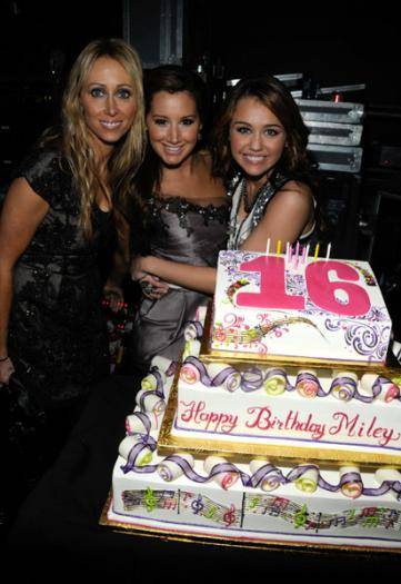 16 years - Miley Cyrus