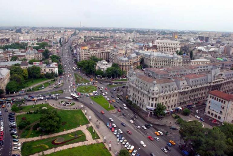 Imaginea Panoramica si Universitatea, Bucuresti - 2004 ROMANIA