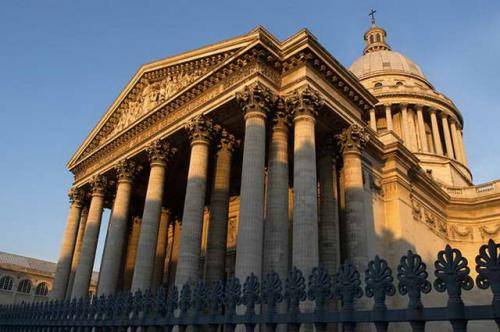 Poze Paris Seara la Pantheon