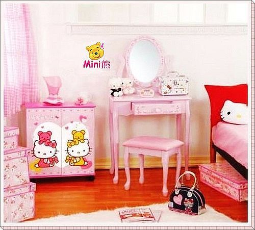 HKbedroom_Full - Hello kitty