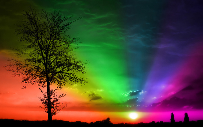 Rainbow-Sunset