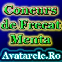 concurs de frecat menta - avatare cu texte