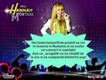 Anunt-dublu clik pentru a vedea - Anunturi-Hannah Montana