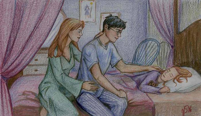 InHerRoom - harrry potter and his friends